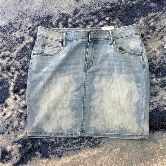 a.n.a Dresses & Skirts - a.n.a Light Wash Denim Pencil Skirt